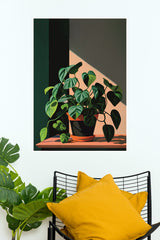 Light Finds Green Poster| Art Posters