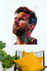 Lionel Messi Canvas Poster | Football Posters