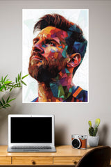 Lionel Messi Canvas Poster | Football Posters