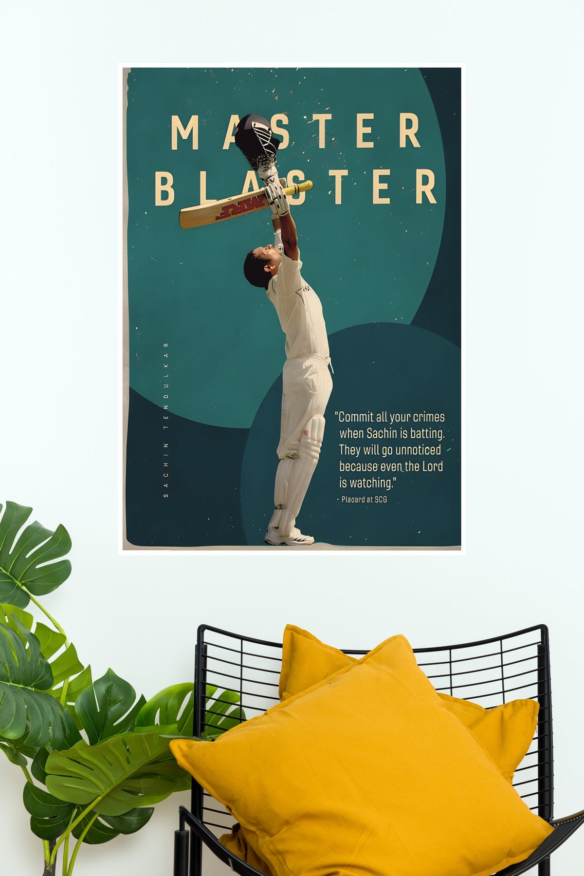 MASTER BLASTER Poster | Cricketers Posters