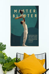 MASTER BLASTER Poster | Cricketers Posters
