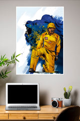 MSD Poster | Cricketers Posters