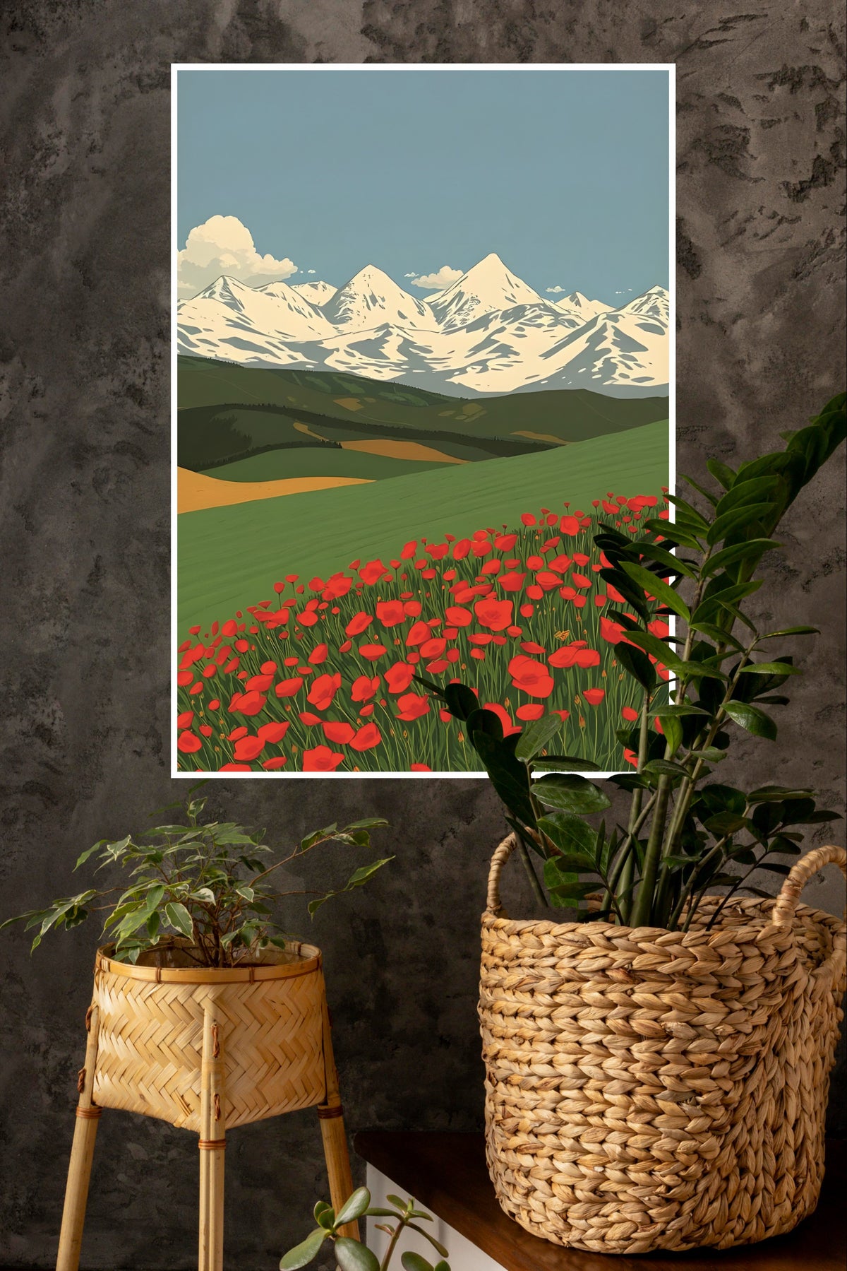 Magic Mountains Poster | The Green World Poster