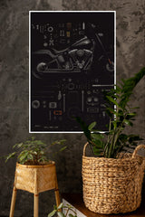 Mechanical Harmony Poster | Bike Posters