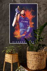 Men in Blue Poster | Cricketers Posters