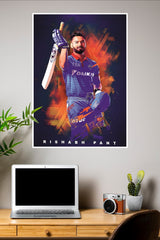 Men in Blue Poster | Cricketers Posters