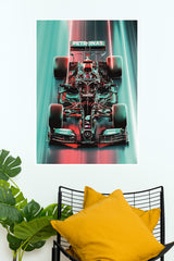 Mercedes AMG Petronas F1 Team Poster | Formula 1 Posters