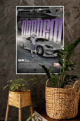 Midnight Bunny Tokyo GR86 Poster | Cars Posters