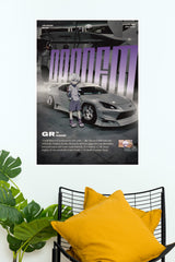 Midnight Bunny Tokyo GR86 Poster | Cars Posters