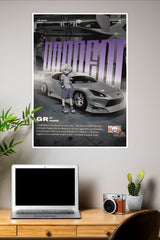 Midnight Bunny Tokyo GR86 Poster | Cars Posters