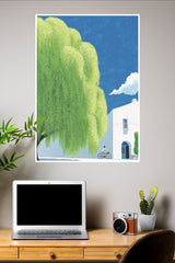 Misty Morning Poster | The Green World Poster