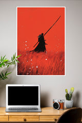 Miyamoto Musashi Poster | Samurai Warrior Poster