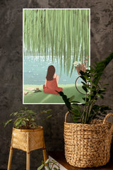 Mystic Lake Poster | The Green World Poster