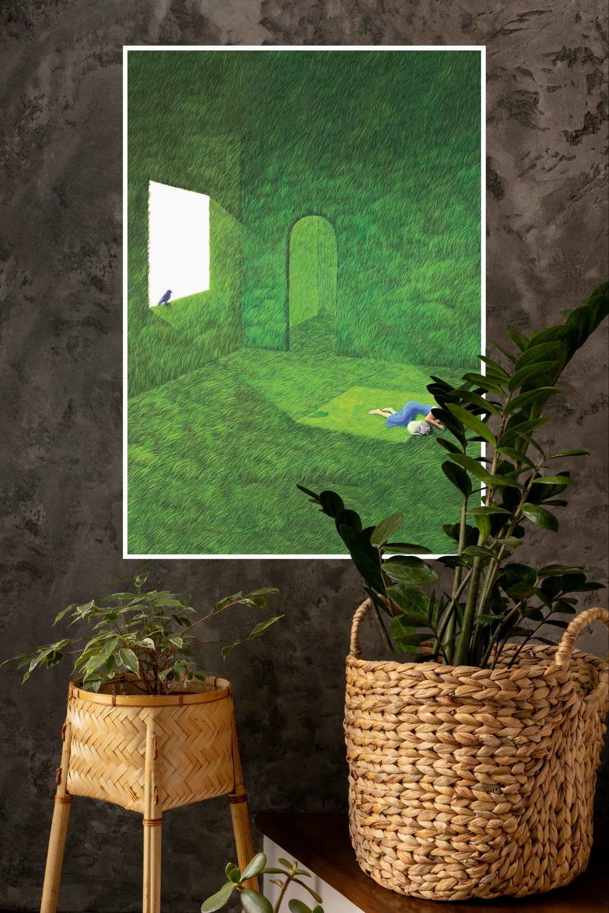 Nature Bliss Poster | The Green World Poster