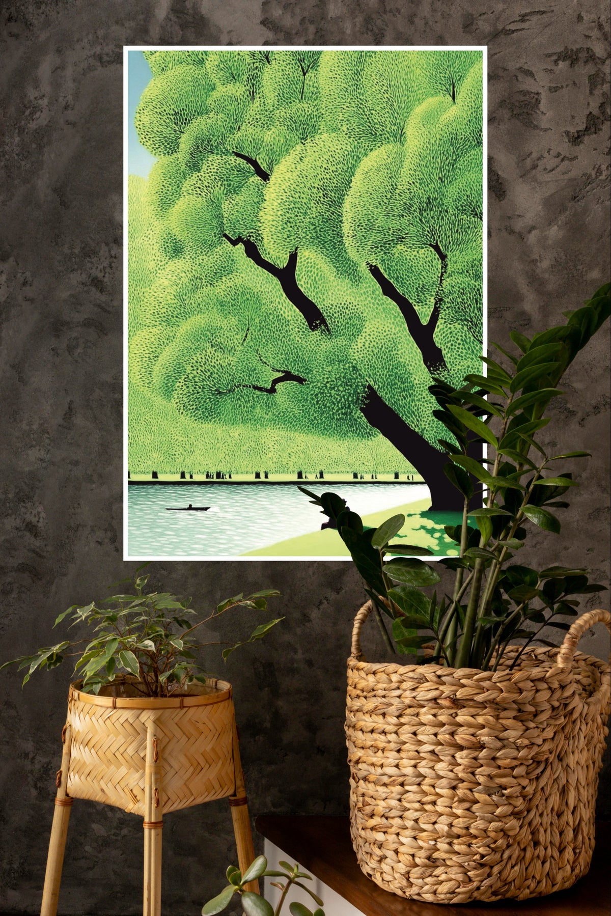 Nature’s Canvas Poster | The Green World Poster