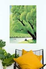 Nature’s Canvas Poster | The Green World Poster
