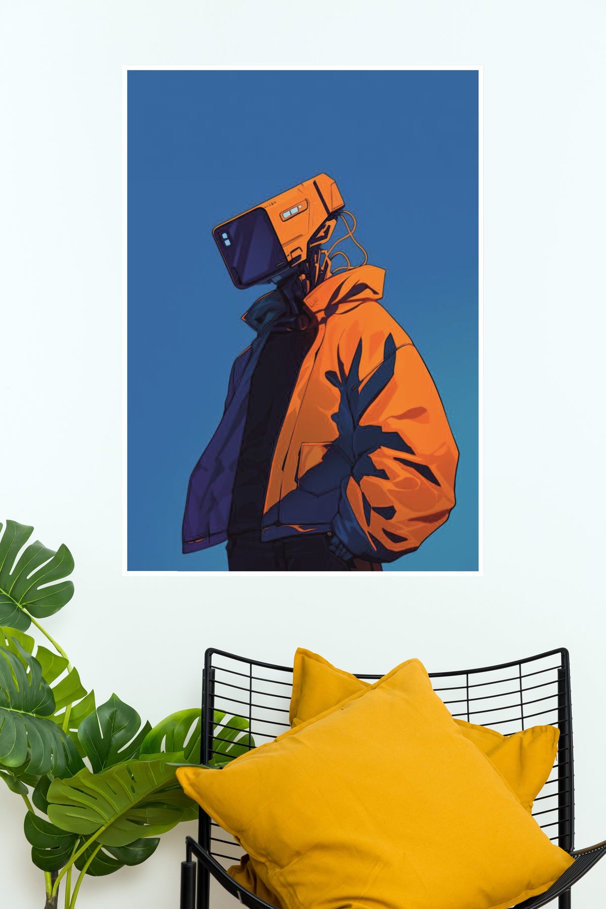 Neon Watcher Poster | Anime Posters