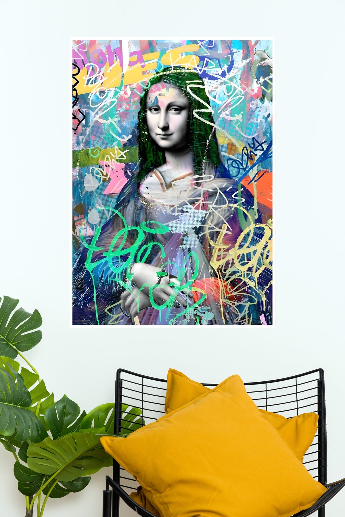 Nosey Lisa Poster | Art Posters