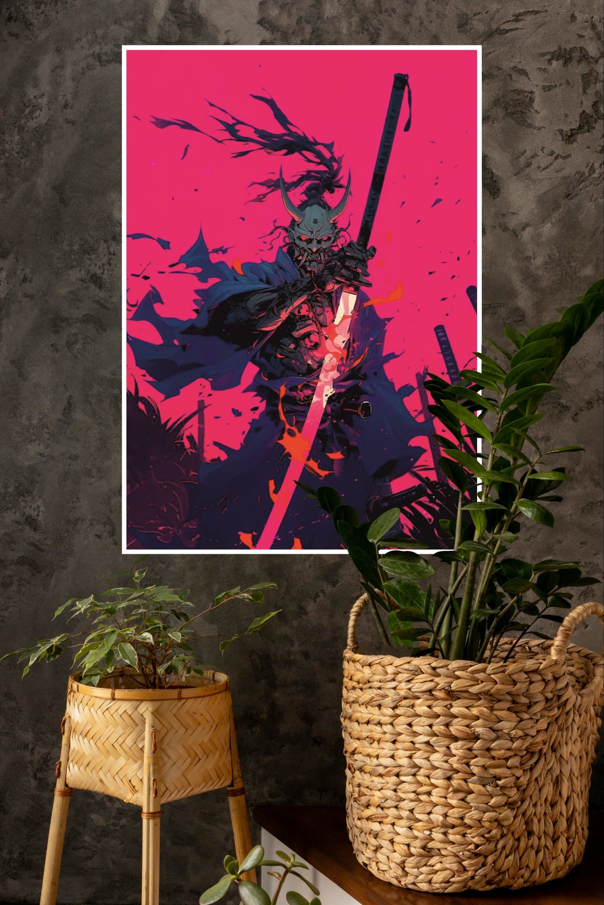 Oath in Crimson Poster | Samurai Warrior Poster