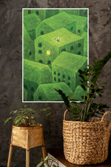 Ocean Reflections Poster | The Green World Poster