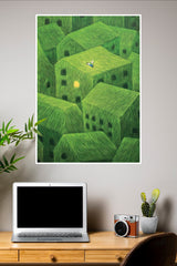 Ocean Reflections Poster | The Green World Poster