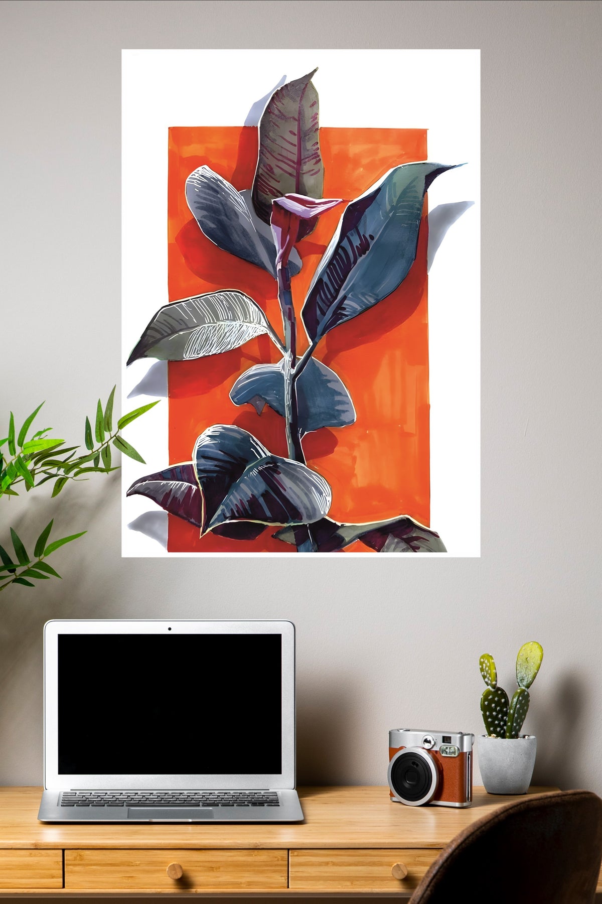 Orange Garden Poster | Art Posters