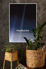 Pale Blue Dot–Carl Sagan Poster | Gym and Motivational Quotes Posters