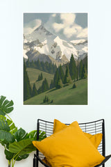 Peaceful Meadow Poster | The Green World Poster