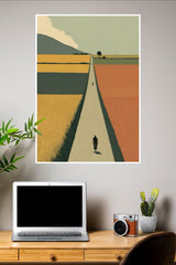 Peaceful Path Poster | The Green World Poster