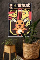 Pokemon Pikachu Poster | Anime Posters