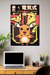Pokemon Pikachu Poster | Anime Posters