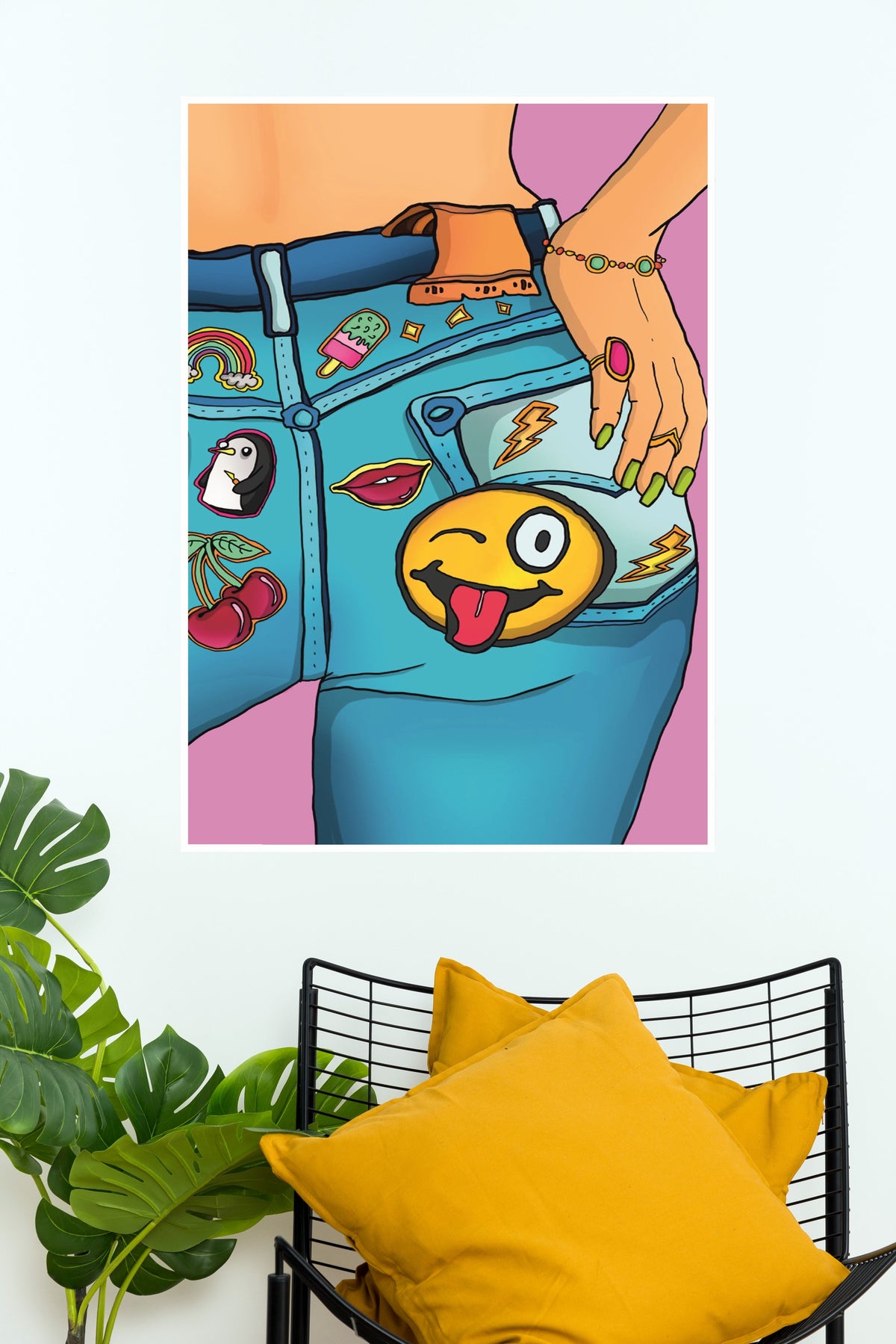 Pop Patch Parade Poster | Art Posters