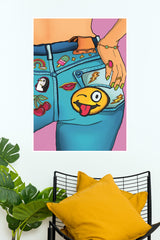 Pop Patch Parade Poster | Art Posters