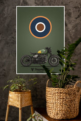 RAF Roundel Poster | Bike Posters
