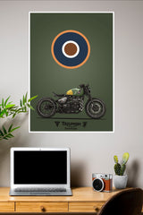 RAF Roundel Poster | Bike Posters