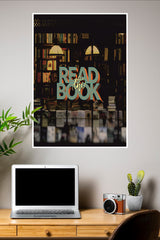 READ the BOOK Poster | Gym and Motivational Quotes Posters