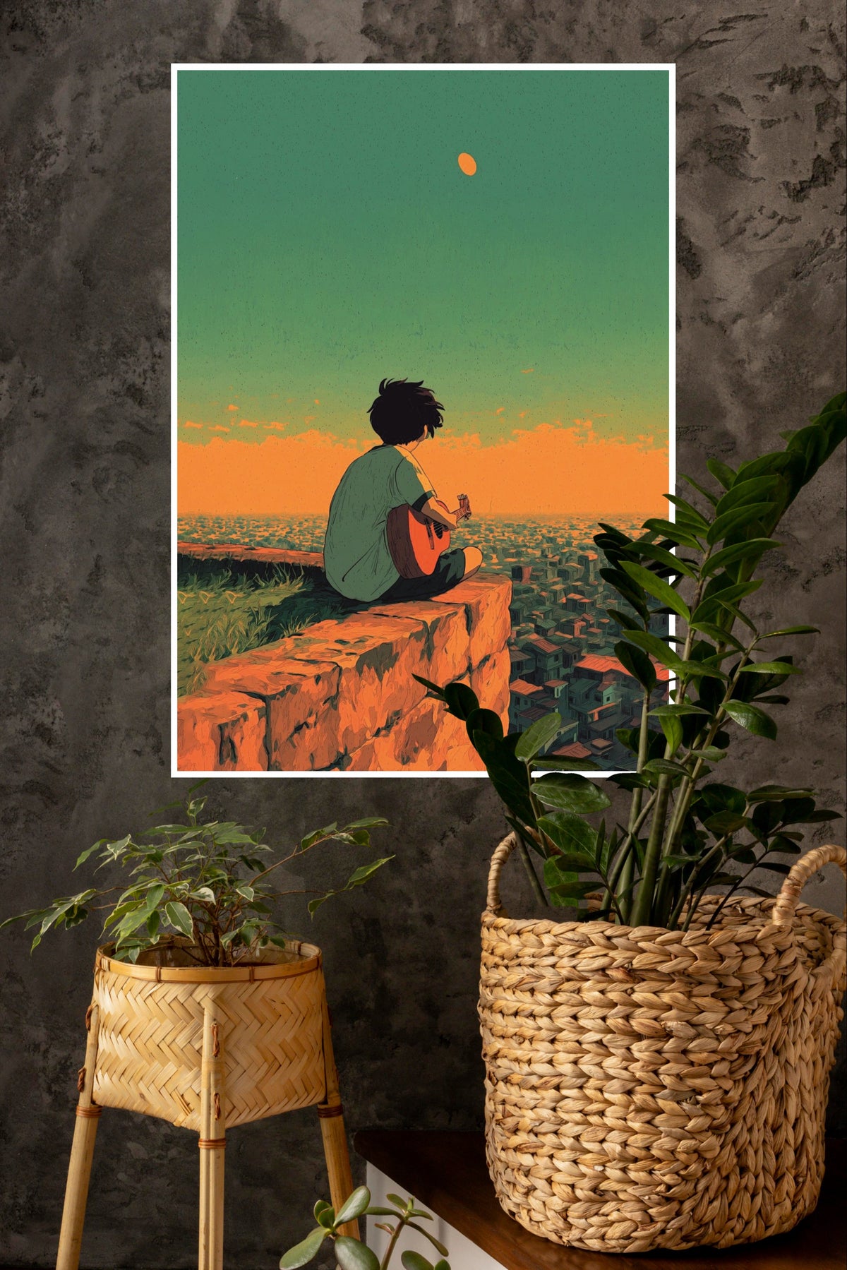 Rainbow Sky Poster | The Green World Poster