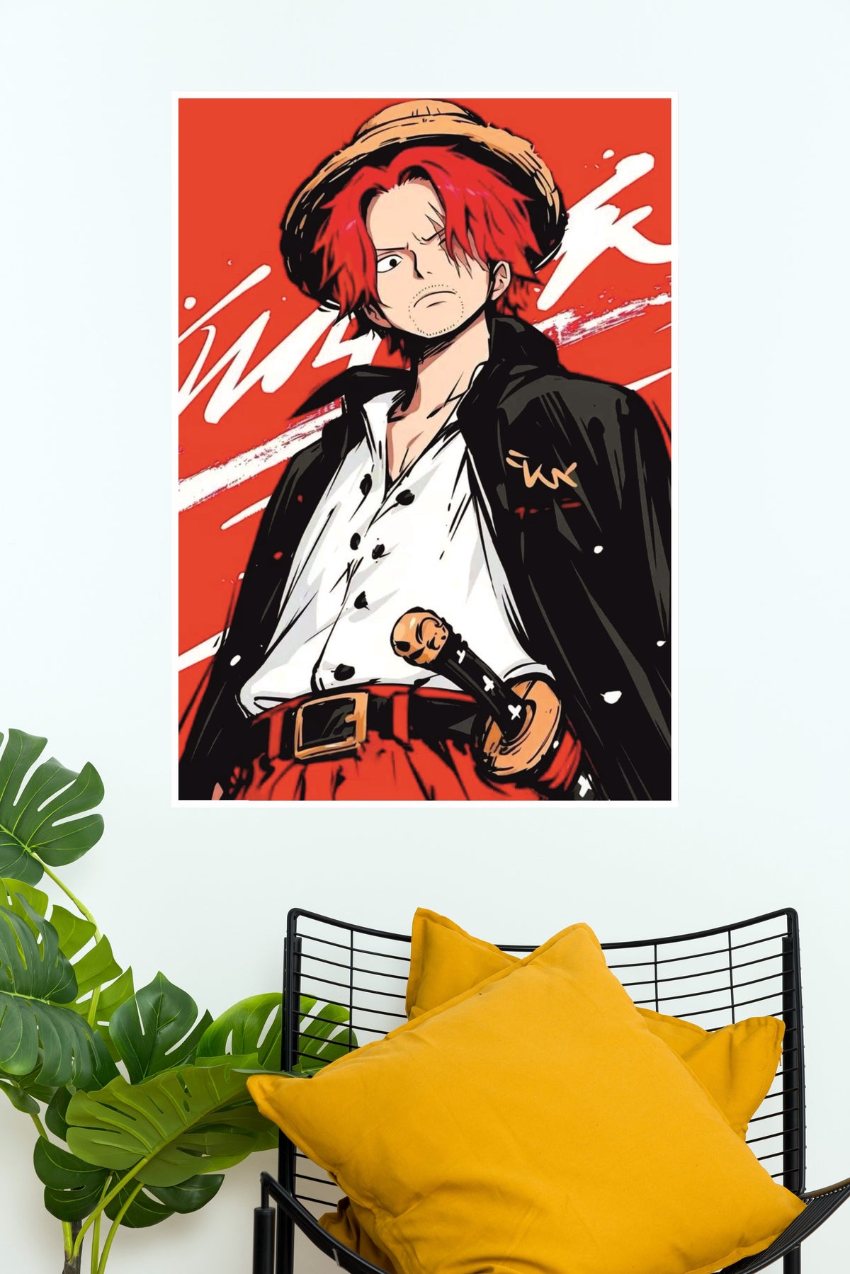 Red-Haired Shanks Poster | Anime Posters