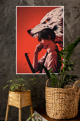 Red Howl Poster | Anime Posters