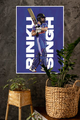 Rinku Singh Poster | Cricketers Posters