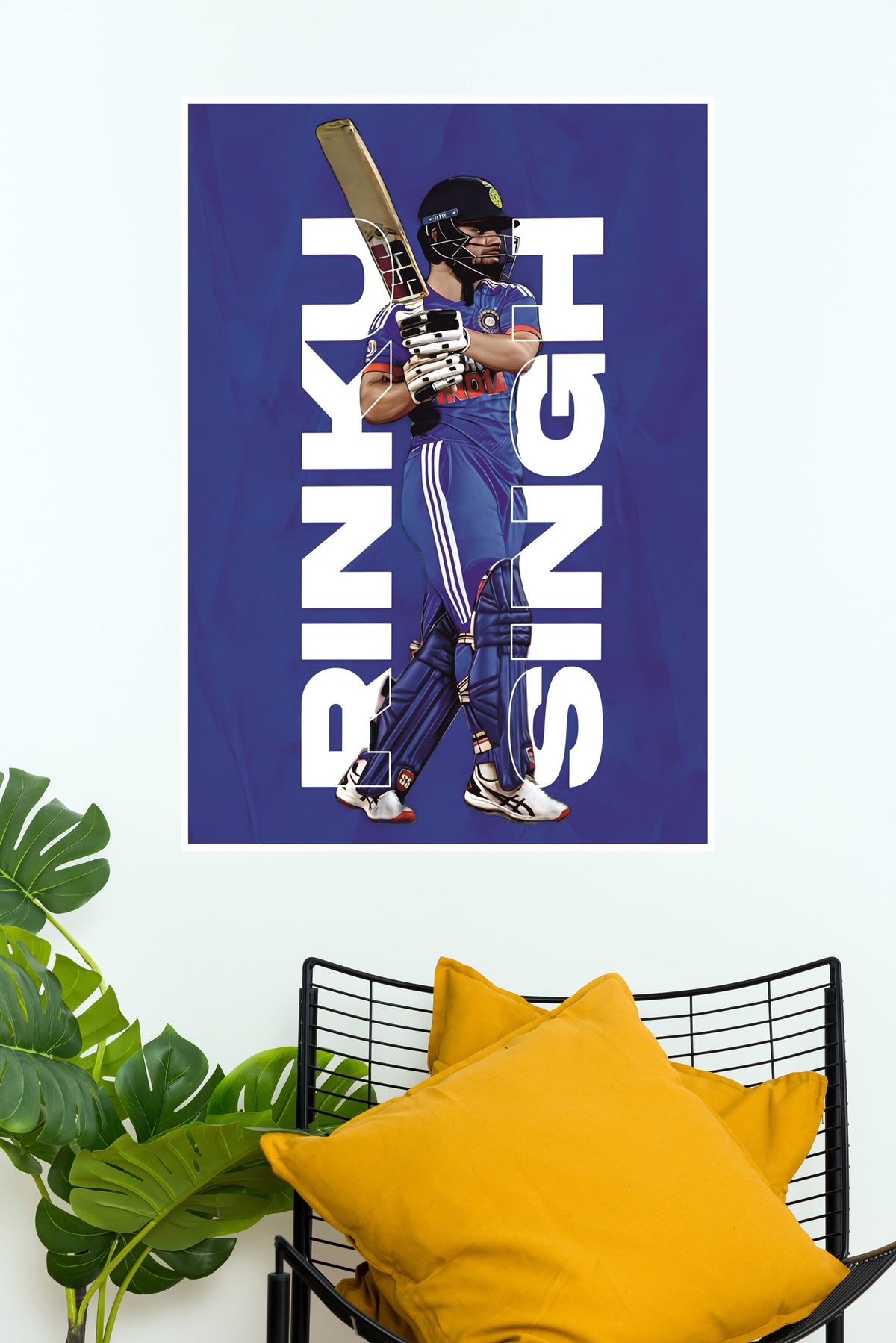 Rinku Singh Poster | Cricketers Posters