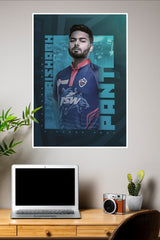Rishabh Pant Poster | Cricketers Posters