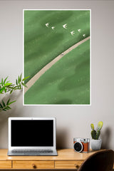 Rising Sun Poster | The Green World Poster