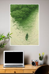 River Reflections Poster | The Green World Poster