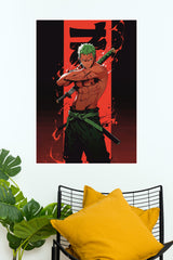 Roronoa Zorofrom One Piece Poster | Anime Posters