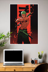 Roronoa Zorofrom One Piece Poster | Anime Posters