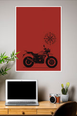 Royal Enfield Himalayan Poster | Bike Posters