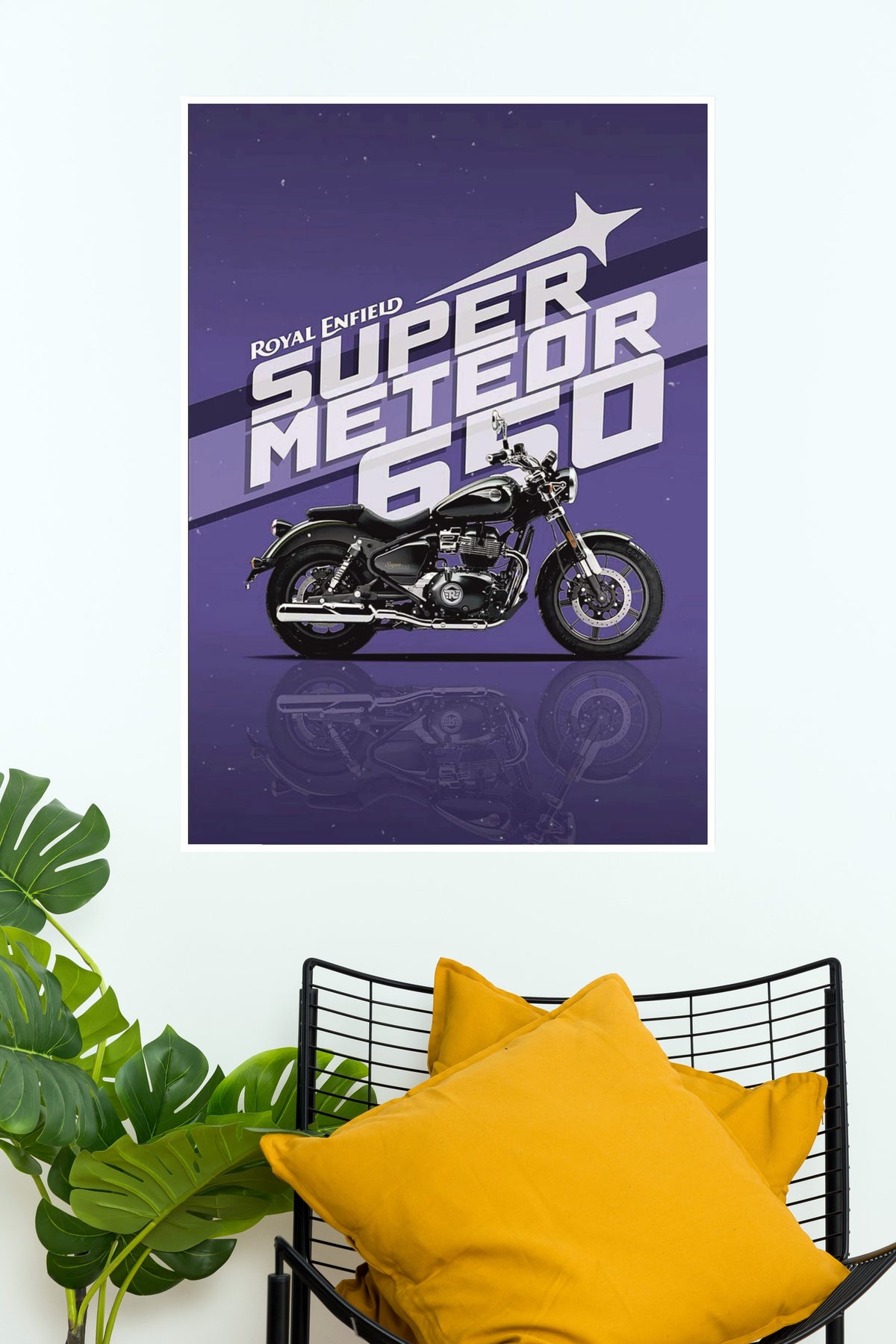 Royal Enfield Meteor Poster | Bike Posters