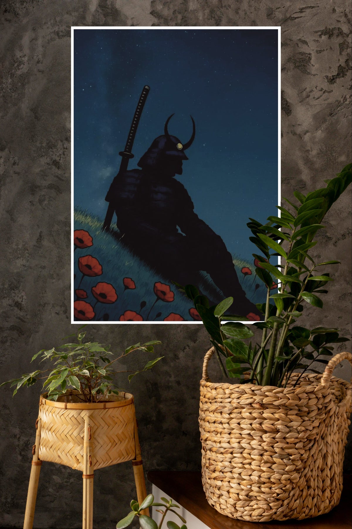 Samurai’s Solitude Poster | Samurai Warrior Poster