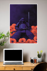 Seated in Resolve Poster | Samurai Warrior Poster